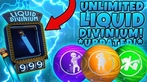 Posted Mon Feb 17, 2020 617 am. . How to get unlimited liquid divinium bo3 ps4